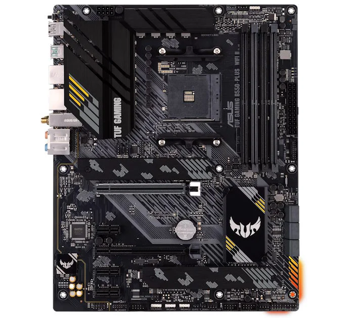 The TUF Gaming B550-Plus WiFi II motherboard 