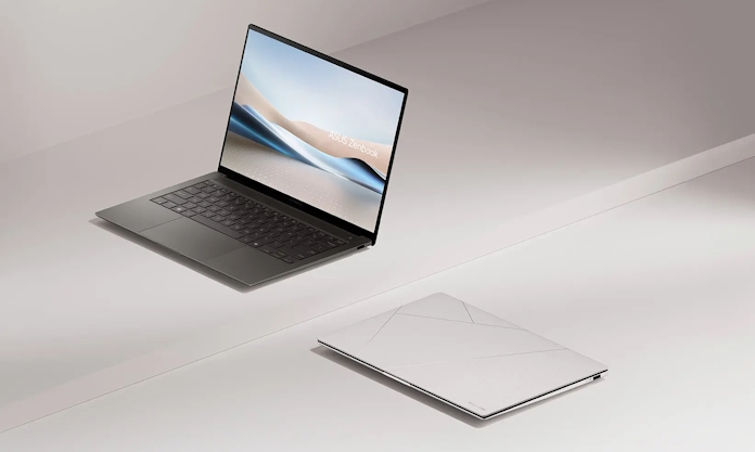 The Zenbook S14 laptop 