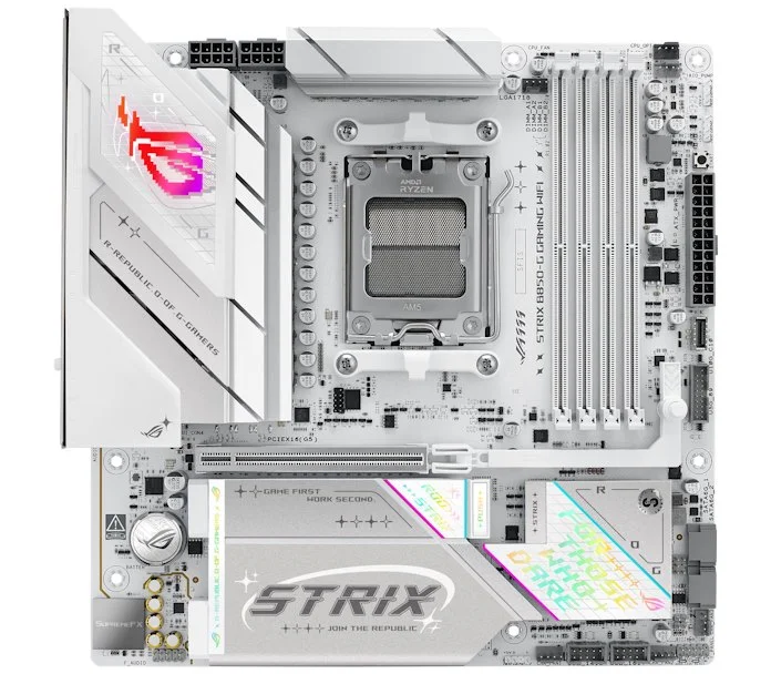 The ROG Strix B850-G Gaming WiFi motherboard, announced at Computex 2025