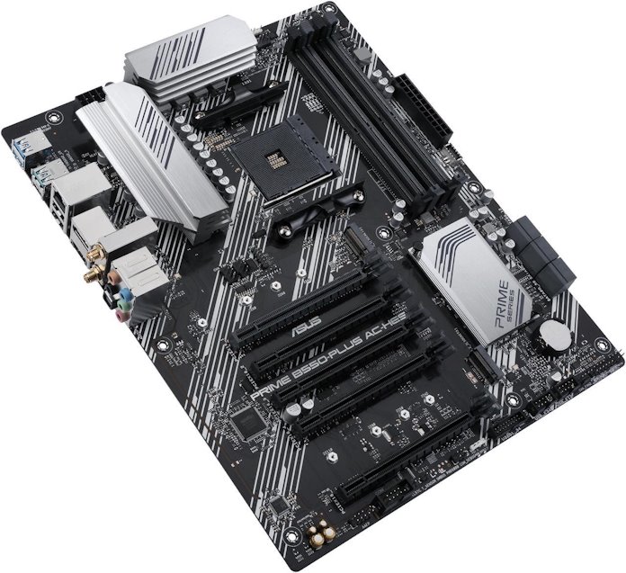 The ASUS Prime B550-Plus AC-HES motherboard