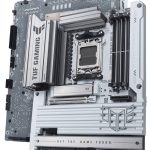 tuf gaming btf white motherboard