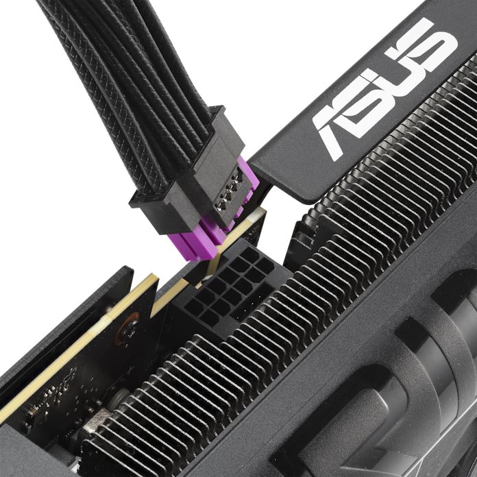 The connector for a graphics card