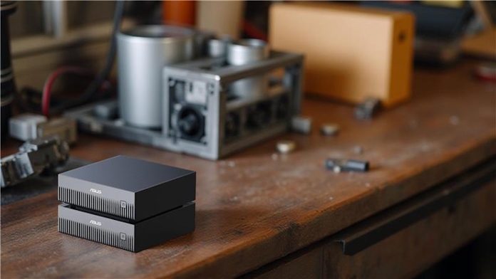 The Ascent GX10 on a workbench