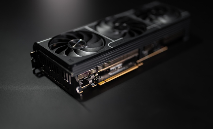An ASUS Prime graphics card