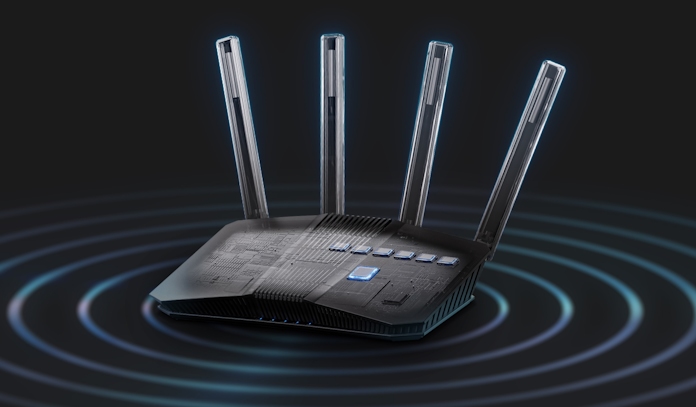 A visualization of the performance components of this wireless router