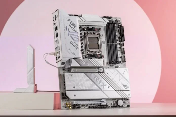 The ROG Strix X870-A Gaming WiFi motherboard, a perfect fit for an AMD gaming CPU