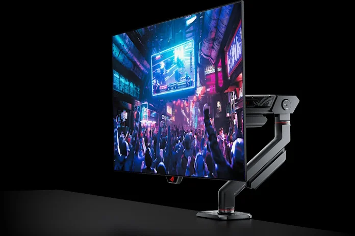 The ROG Swift OLED PG27AQDM-R gaming monitor