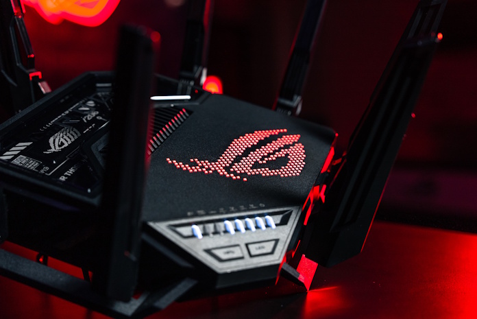The ROG Rapture GT-BE98 Pro router, which offers outstanding network bandwidth