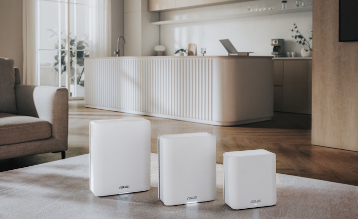 A family of ZenWiFi systems, among the best mesh routers that are available 