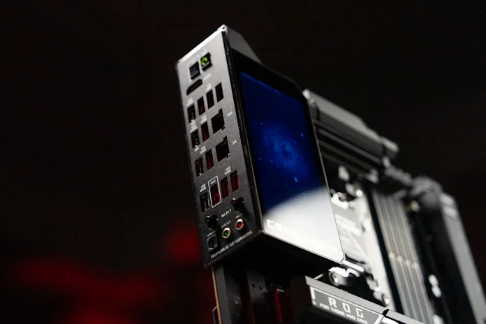 The IO selection of the ROG Crosshair X870E Extreme motherboard